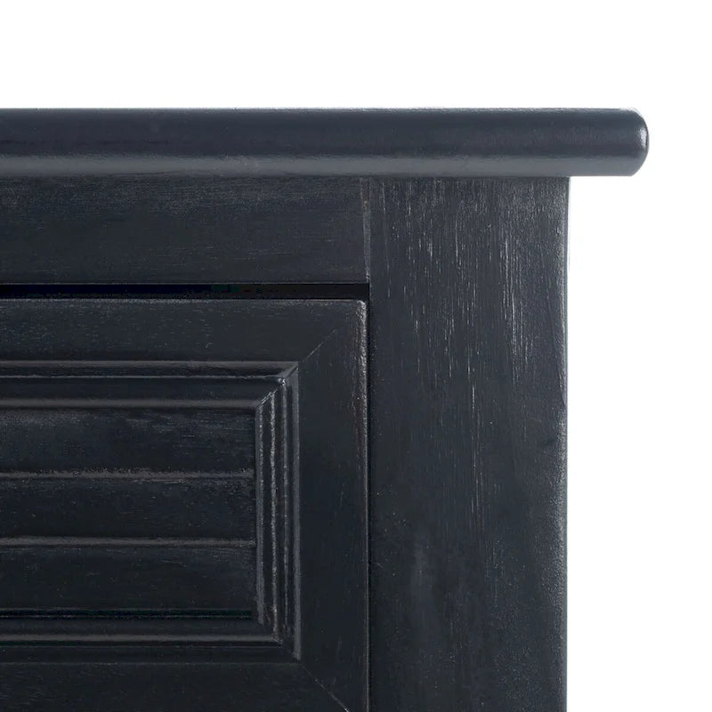 SAFAVIEH Eleanore 1-Drawer Lower Shelf Nightstand Accent Table - 19 W x 15.8 L x 26 H - 19Wx16Dx26H