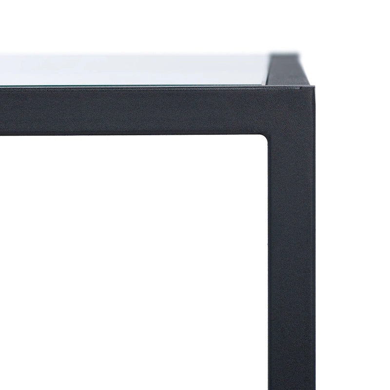SAFAVIEH Arminta Square Lower Shelf Accent End Table - 19.7 W x 19.7 L x 19.7 H - 20Wx20Dx20H