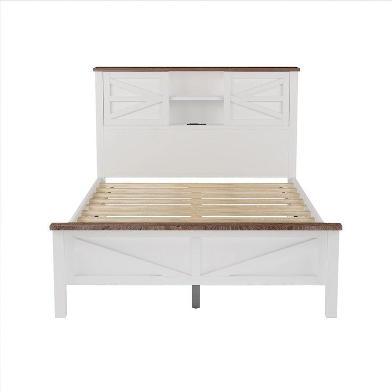 3-Pieces Full Bedroom Sets with Nightstand and Dresser