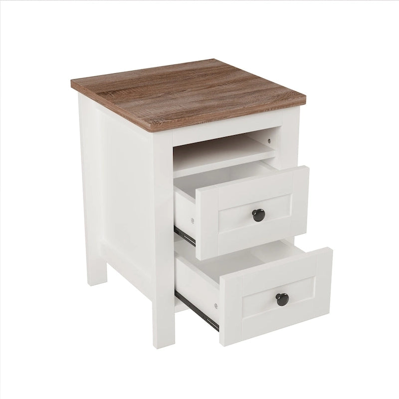 3-Pieces Full Bedroom Sets with Nightstand and Dresser