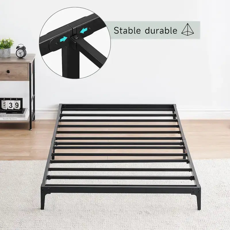Heavy Duty Metal Platform Bed Frame