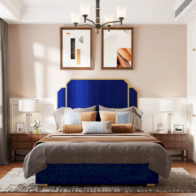 Queen Size Bed Frame and 59.06 Headboard