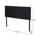 Mid Century Headboard for King Size Bed,Upholstered Tufted Bed Headboard(Only Headboard)