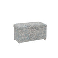 Angela Transitional Living Room Storage Trunk Bench