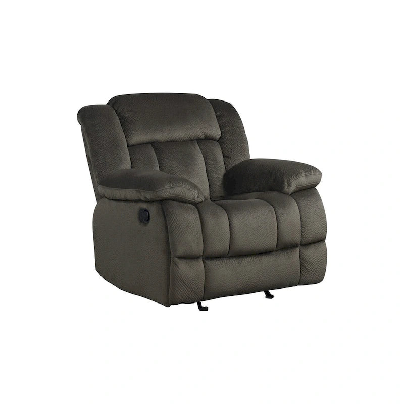 Elena Chocolate Fabric Living Room Set