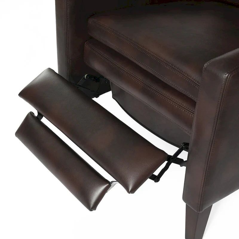 Vesper Faux Leather Push Back Recliner by Greyson Living