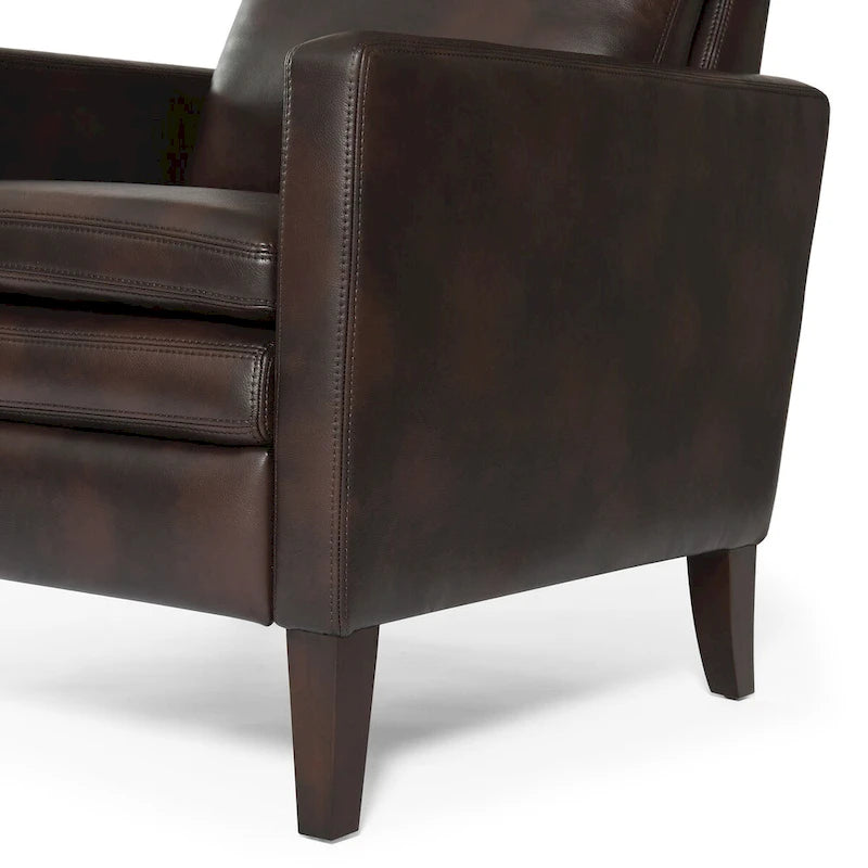 Vesper Faux Leather Push Back Recliner by Greyson Living
