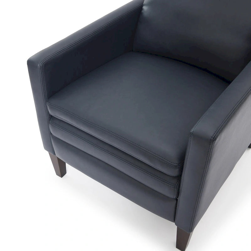 Vesper Faux Leather Push Back Recliner by Greyson Living