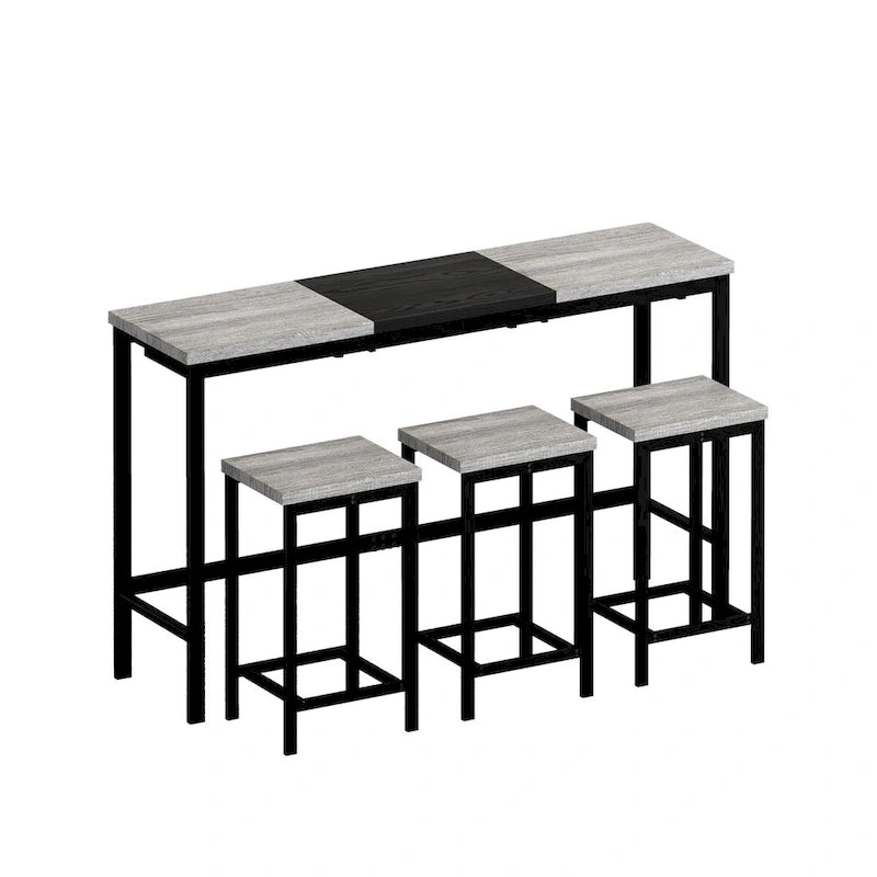 Long Dining Table Set