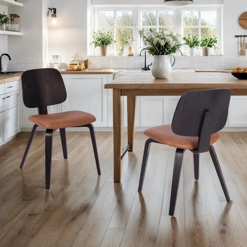 Art Leon Bentwood Dining Chairs (Set of 2)