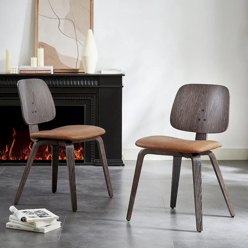 Art Leon Bentwood Dining Chairs (Set of 2)