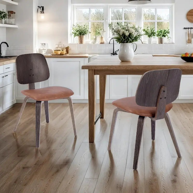 Art Leon Bentwood Dining Chairs (Set of 2)