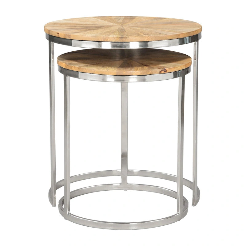 Bari Nesting Table Set Natural